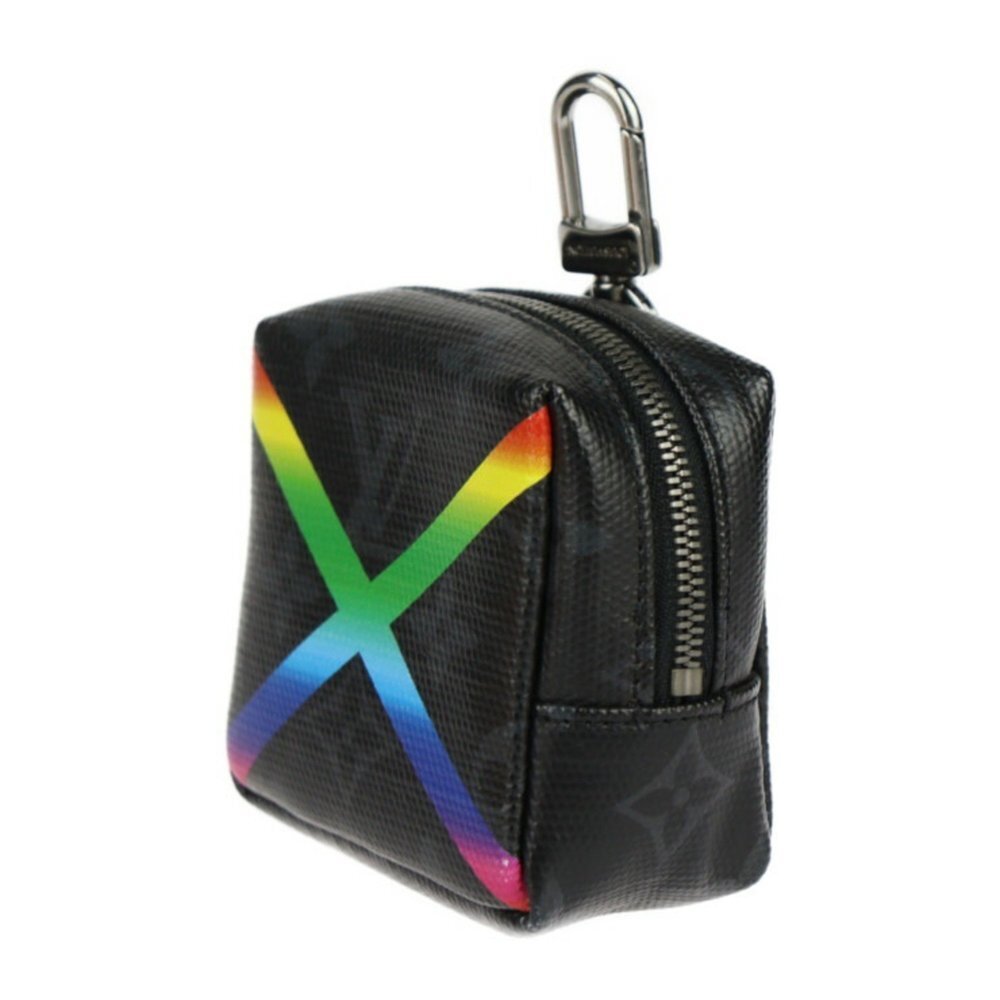 LOUIS VUITTON Black Monogram Pouch - Picture 2 of 9